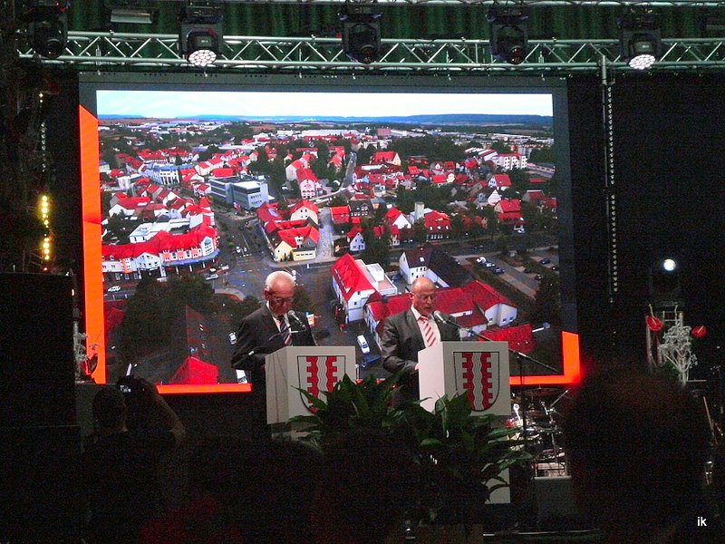 Festveranstaltung 50 Jahre Stadtrecht Leinefelde