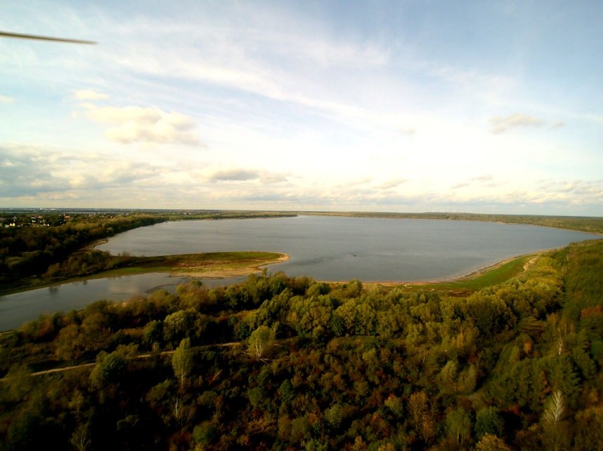 Peter Blei am Muldestausee