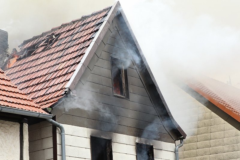 Wohnhausbrand in Buhla