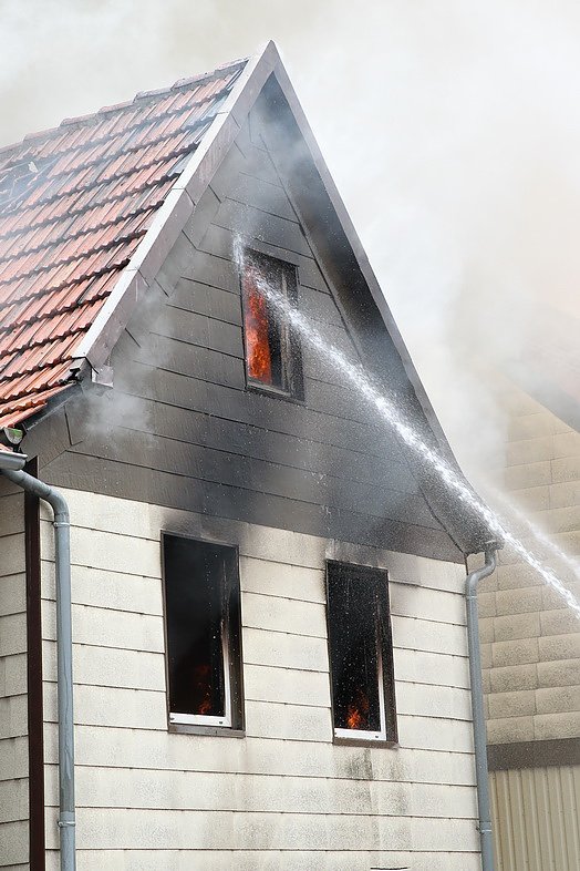 Wohnhausbrand in Buhla