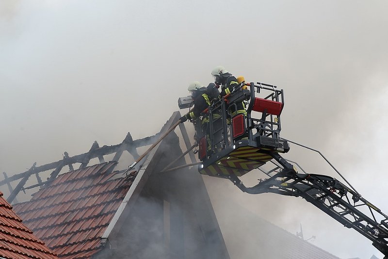 Wohnhausbrand in Buhla