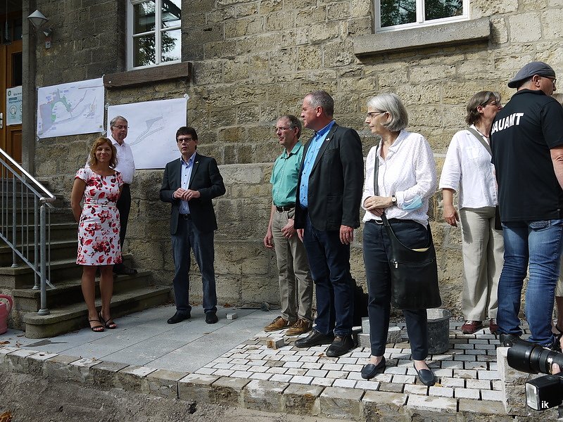 &Uuml;bergabe Zuwendungsbescheid auf dem Kerbschen Berg