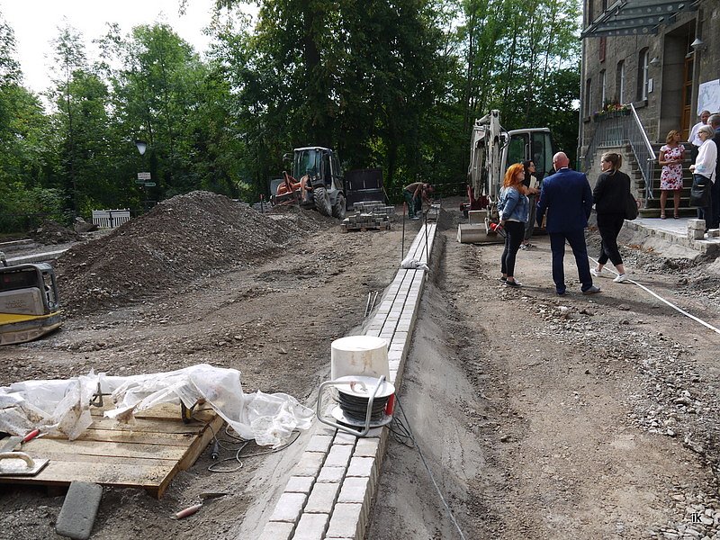 &Uuml;bergabe Zuwendungsbescheid auf dem Kerbschen Berg