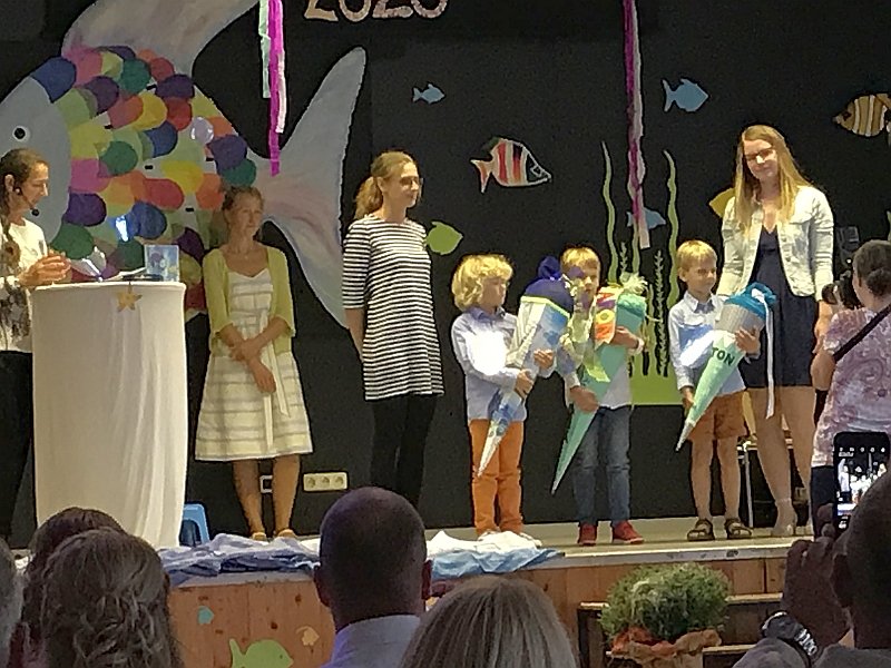 Schuleinf&uuml;hrungsfeier der Montessorischule