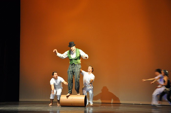 Salto Mortale im Theater