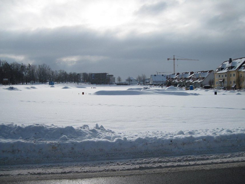 Schneechaos in Leinefelde