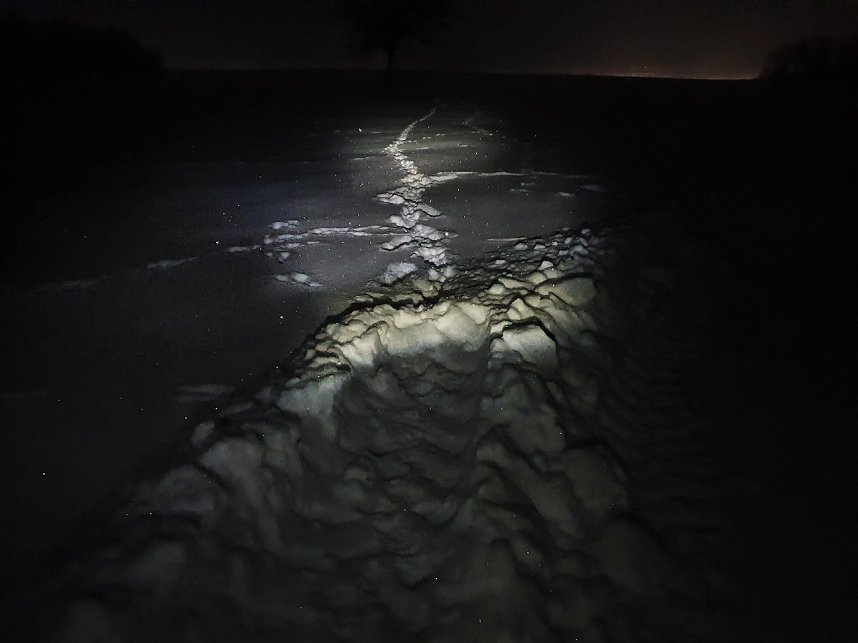 Auf dem 38. Hundertkilometermarsch