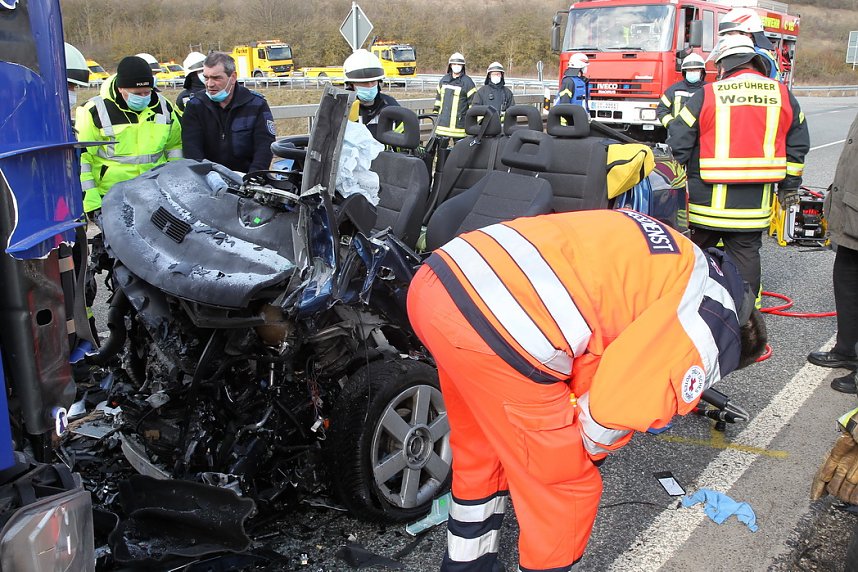 Unfall Beie Leinefelde