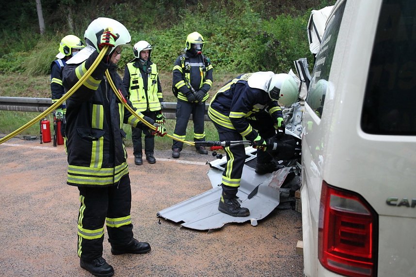 Schwerer Unfall bei Arenshausen