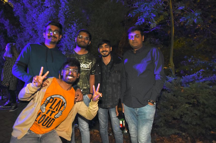 Ersti Party in der Hochschule