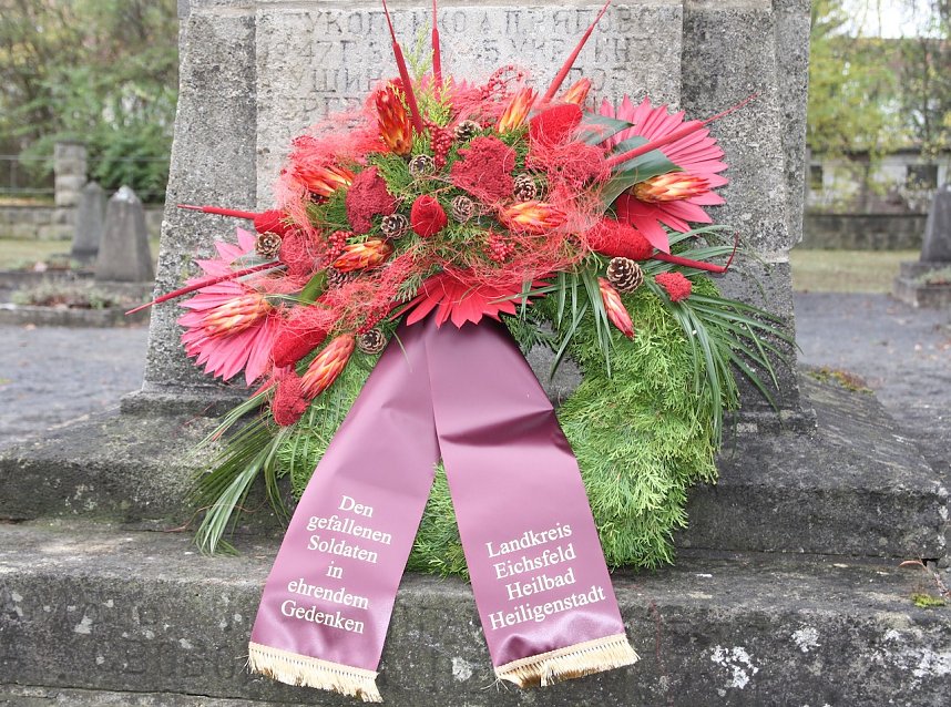 Volkstrauertag in Heiligenstadt