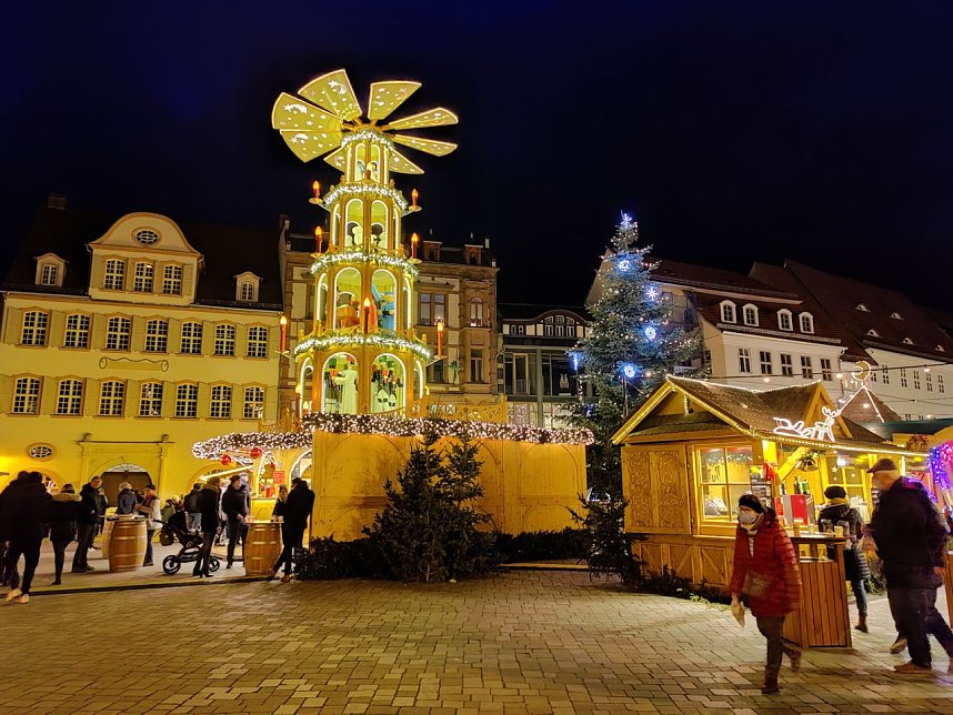 Auf dem Quedlinburger Weihnachtsmarkt