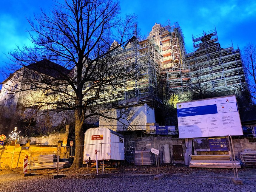 Auf dem Quedlinburger Weihnachtsmarkt