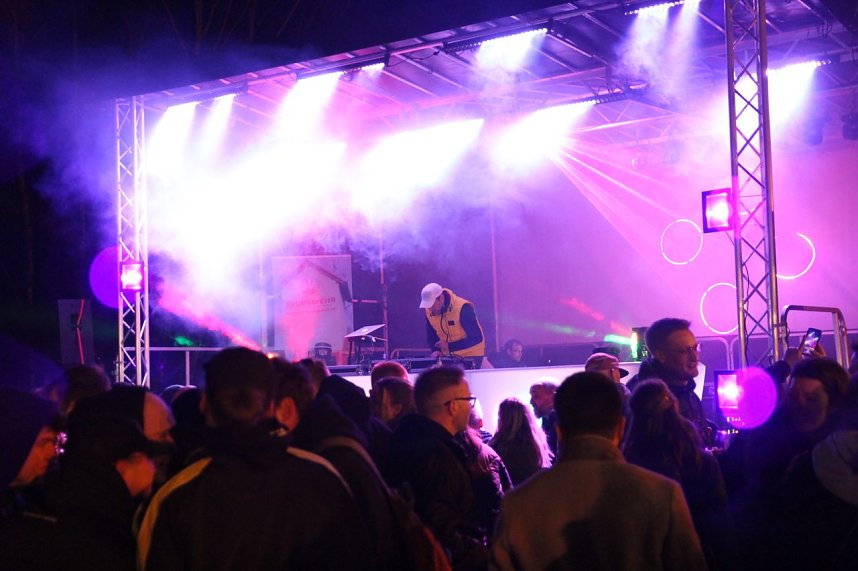 Osterfeuer in Heiligenstadt