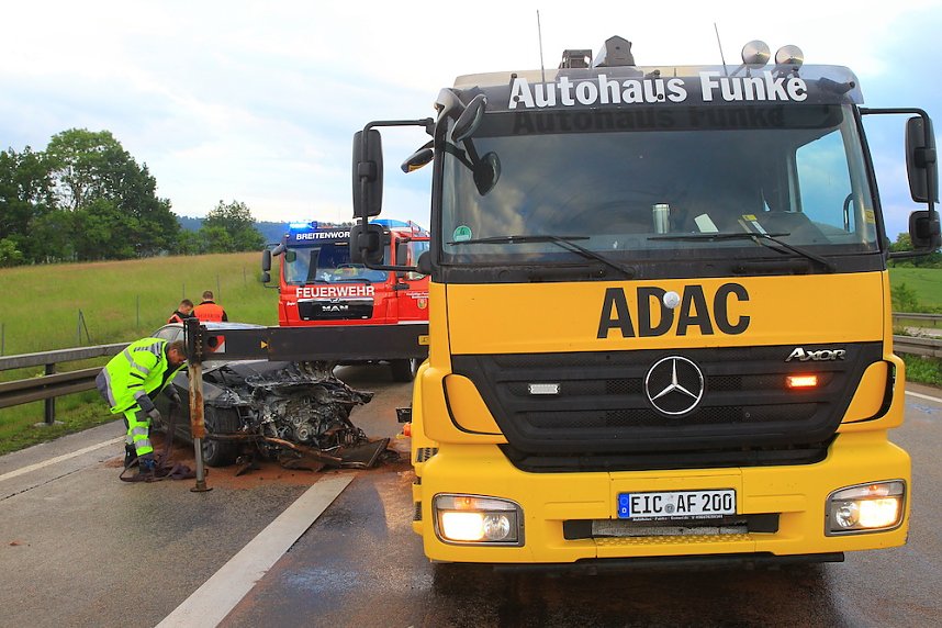 Unfall nach Verfolgungsjagd