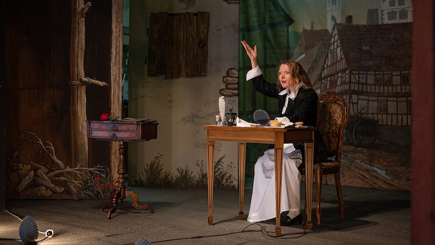 Dramenausschnitte und Sonette im Schlosstheater