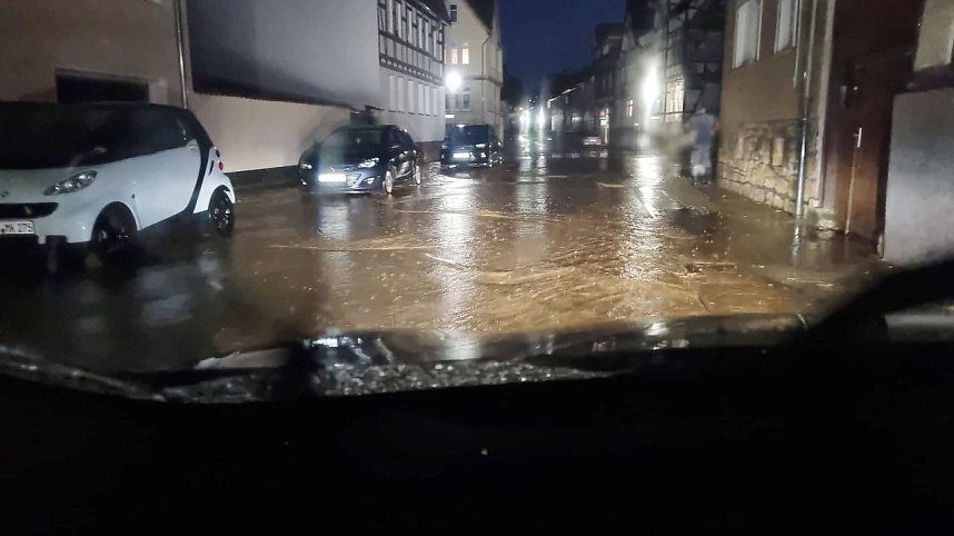 Land unter in Breitenworbis