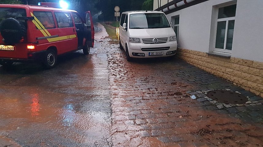 Unwetterfolgen in J&uuml;tzenbach