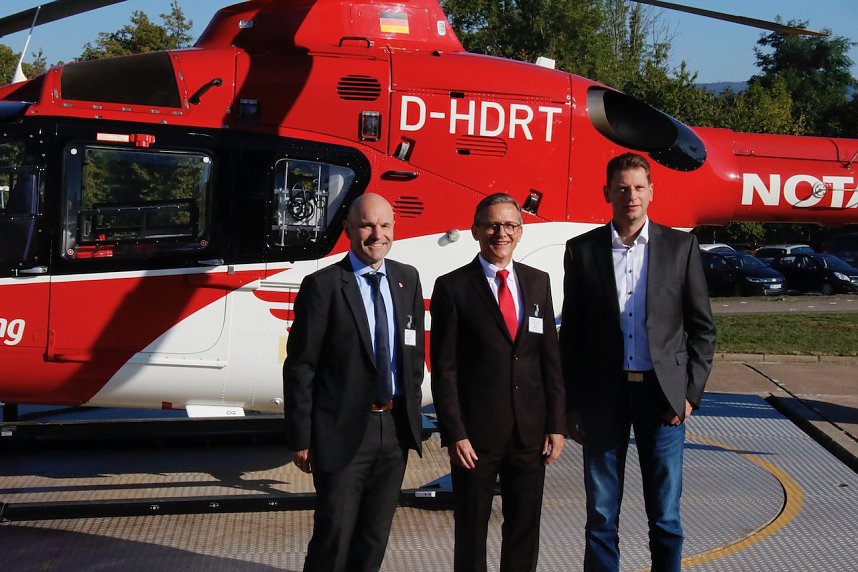 Festakt zum 30. Jubil&auml;um f&uuml;r "Christoph 37"