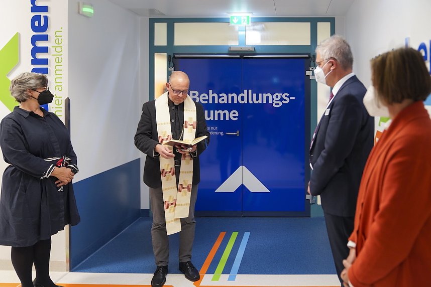 Er&ouml;ffnung der digitalisierten Notfallambulanz