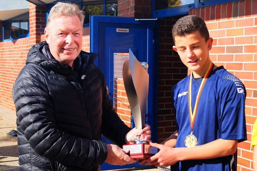 Pokal JCF Schule Leinefelde