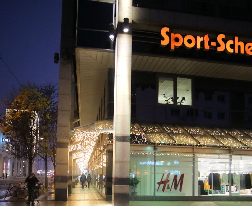 Peter Blei unterwegs in Magdeburg