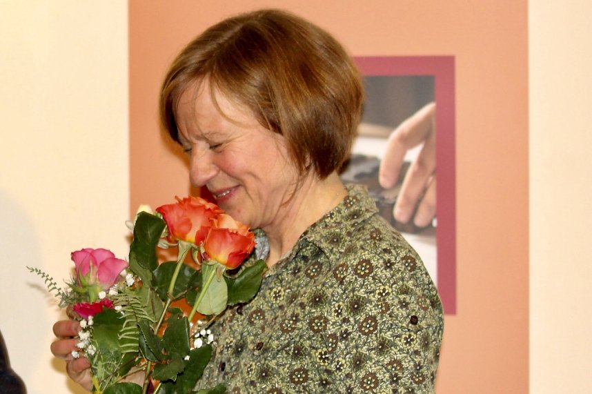 Kreative Frauen aus Th&uuml;ringen bei der Vernissage im Langensalzaer Rathaus