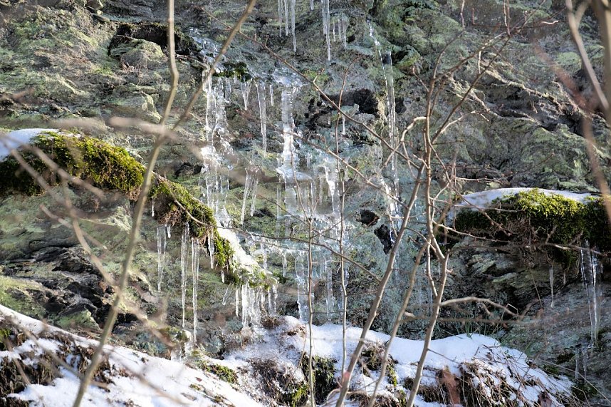 Peter Blei unterwegs an der Hasselvorsperre