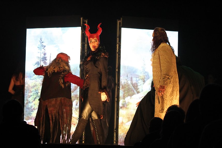 Rockthater "Faust n Roll" nach Goethe im Stocksen in Sondershausen