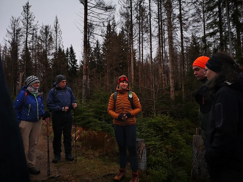 Jour Fixe im Nationalpark mit Sara Wegrzyk
