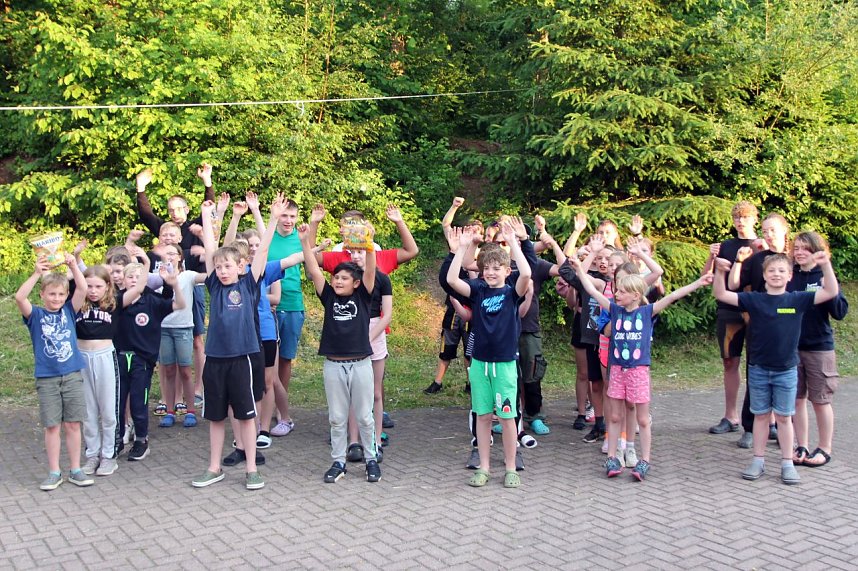 Zeltlager der Heiligenst&auml;dter Feuerwehr