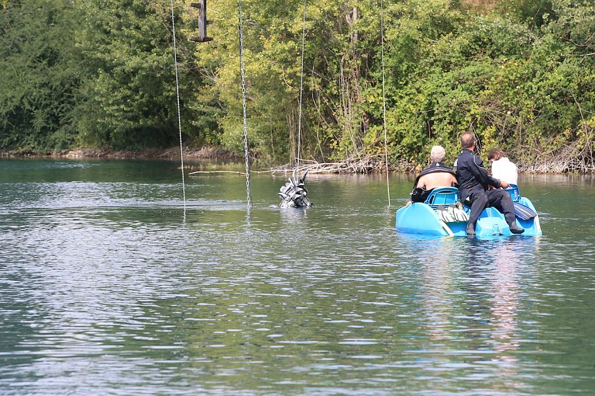 Drachen-Alarm am Sundh&auml;user Kiesteich