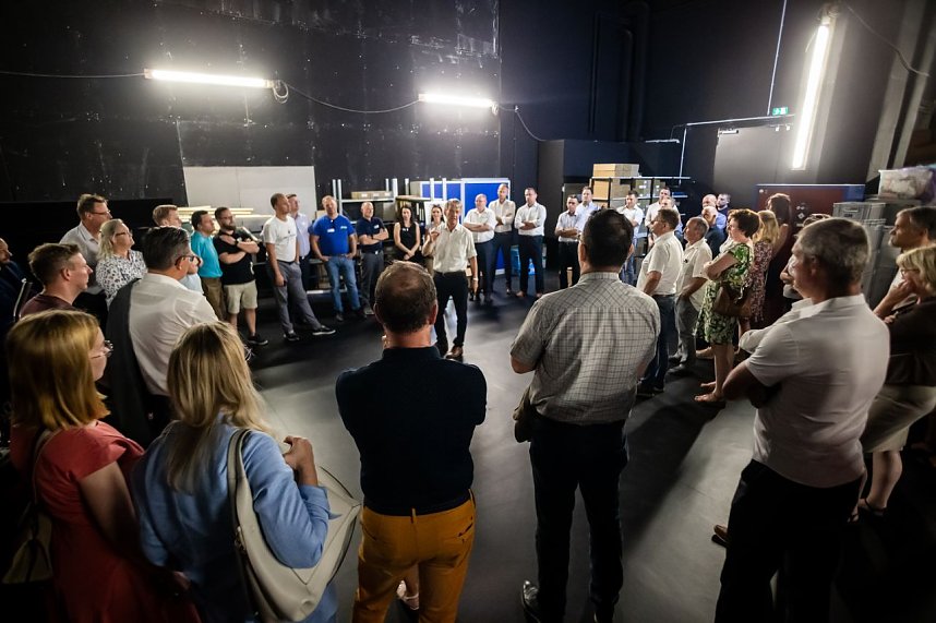 NUV Treffen im neuen Theateranbau