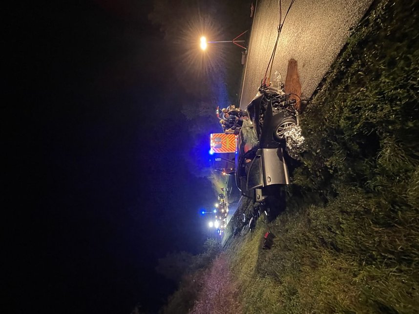 Schwerer Unfall an der Anschlussstelle Worbis