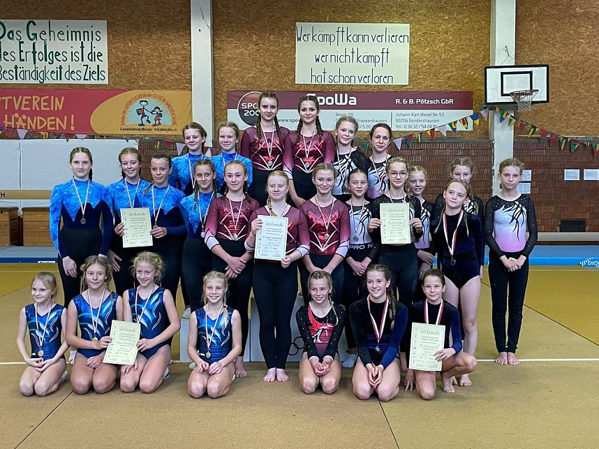 Herbstwettkampf der Turner in Sondershausen