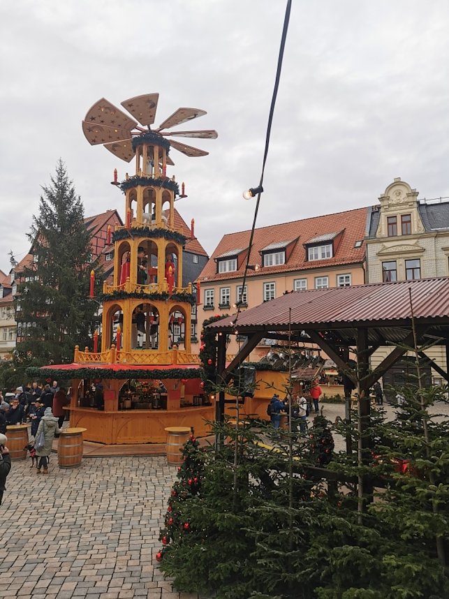 Impressionen vom Weihnachtsmarkt in Quedlinburg
