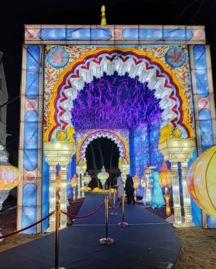 Peter Blei unterwegs in magischen Lichterwelten