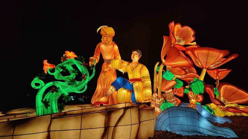 Peter Blei unterwegs in magischen Lichterwelten