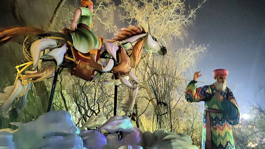 Peter Blei unterwegs in magischen Lichterwelten