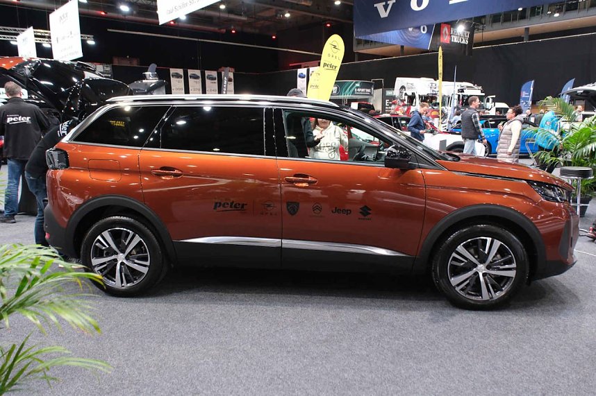 Peter Blei unterwegs auf der Automesse Erfurt