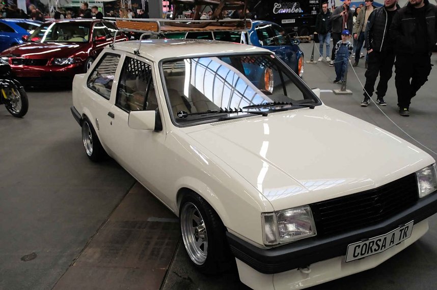 Peter Blei unterwegs auf der Automesse Erfurt