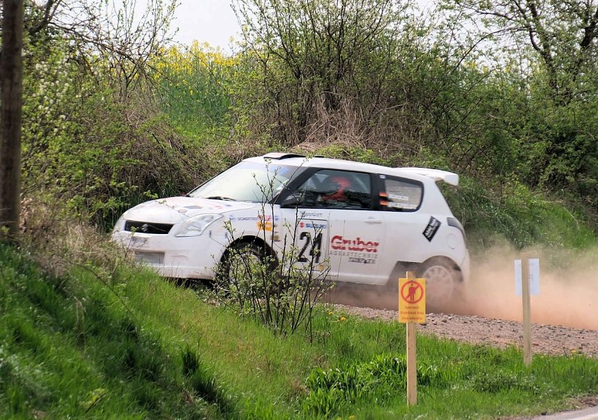 Roland Rallye gestern vor den Toren Nordhausens