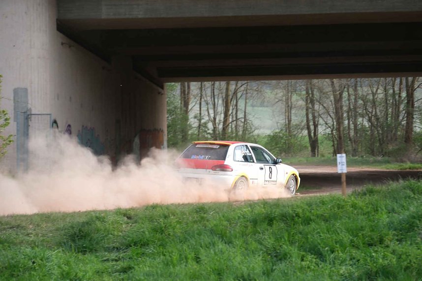 Roland Rallye gestern vor den Toren Nordhausens