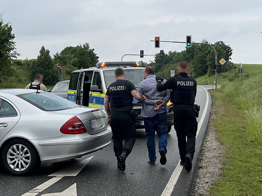 Nach der Amokfahrt eines Betrunkenen heute Abend