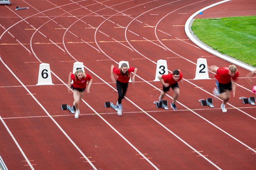 Schulamtsfinale in der Leichtathletik begeisterte