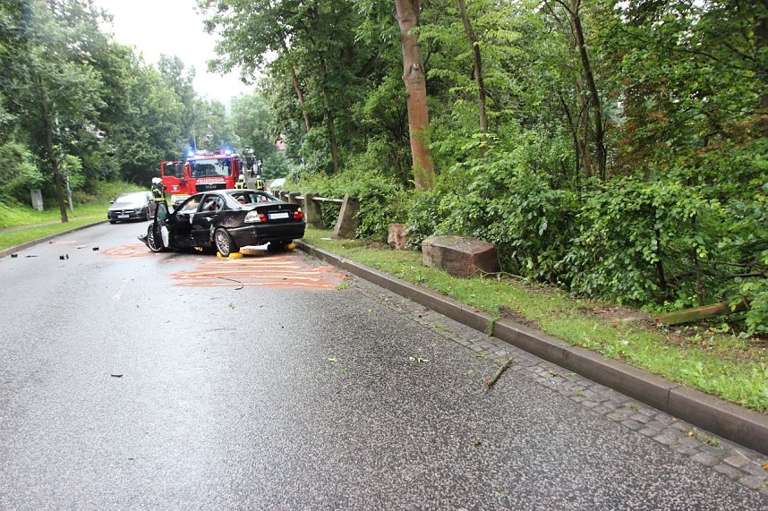 Feuerwehreinsatz nach Unfall