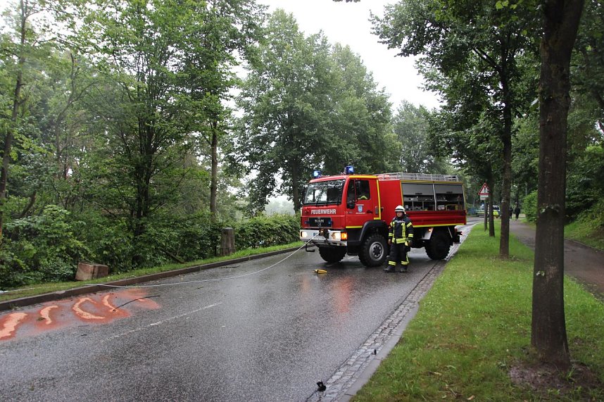 Feuerwehreinsatz nach Unfall