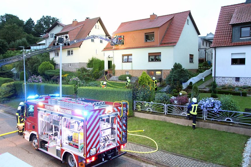 Wohnungsbrand in Wingerode