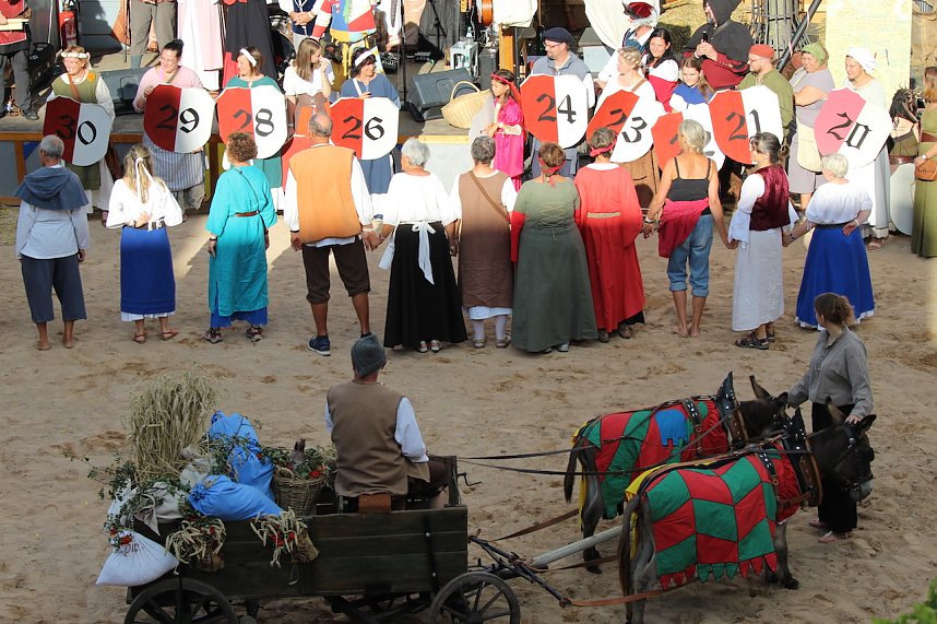 Zwei Tage lang feierten die Langensalzaer mit ihren G&auml;sten aus nah und fern ihr 30. Mittelalterstadtfest