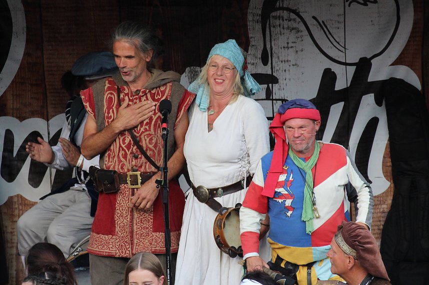 Zwei Tage lang feierten die Langensalzaer mit ihren G&auml;sten aus nah und fern ihr 30. Mittelalterstadtfest